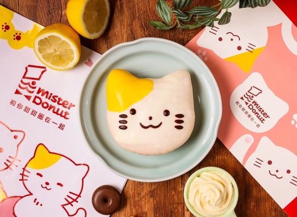 貓奴快衝！Mister Donut推8款貓貓甜甜圈！ 