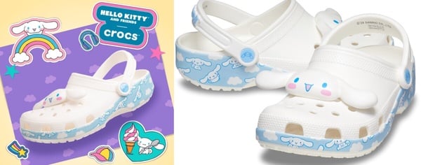 CROCS Ｘ Sanrio三麗鷗聯名大耳狗喜拿，NT$2,180