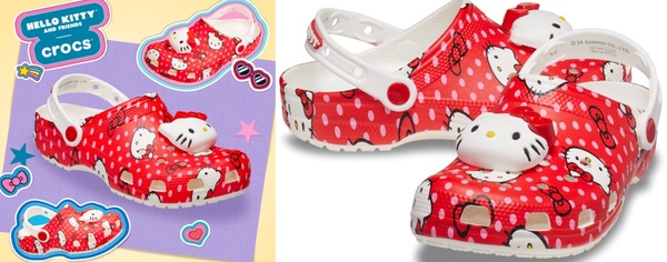 CROCS Ｘ Sanrio三麗鷗聯名Hello Kitty，NT$2,580