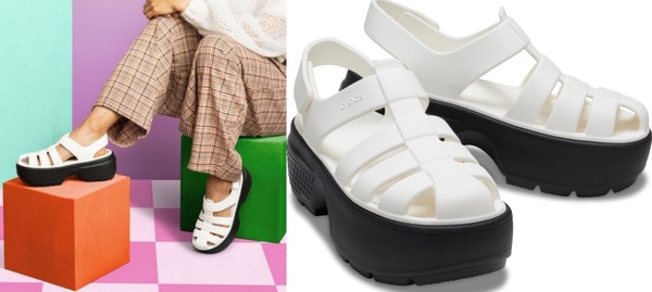 CROCS Fisherman Stomp羅馬涼鞋款，NT$2,480