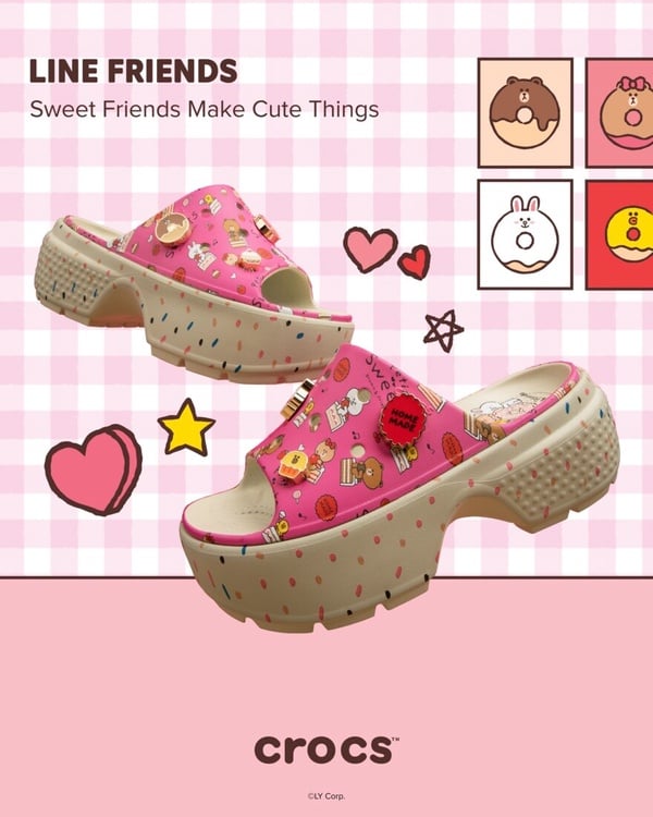 CROCSxLINE FRIENDS聯名，NT$3,180