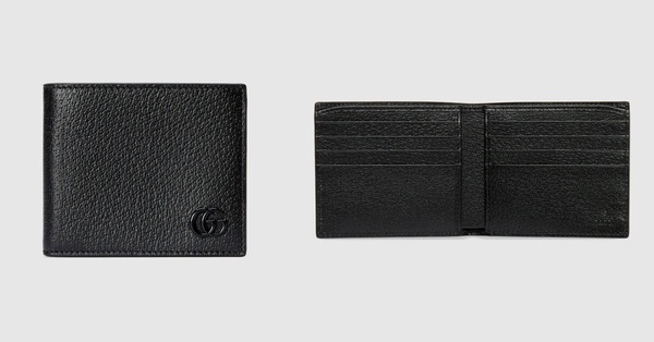 黑色短夾推薦4:GUCCI GG MARMONT皮革錢包,NT$17,300