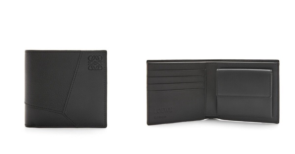 黑色短夾推薦6:LOEWE Puzzle短夾,NT$20,000