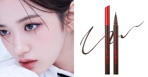 2024開架眼線液推薦7：CLIO 新魅黑防水濃烈眼線液 超激細紅蓋版