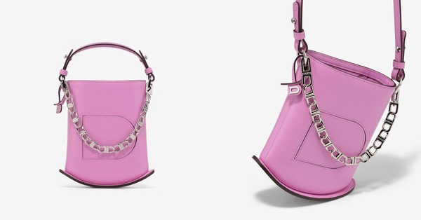 2024粉色包包推薦4：DELVAUX Pin Toy Éclat，NT$91,600