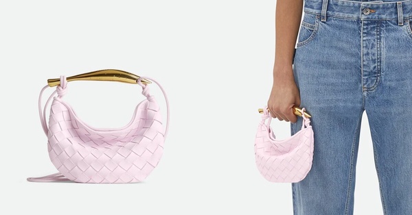 2024粉色包包推薦6：Bottega Veneta Mini Sardine，NT$109,200