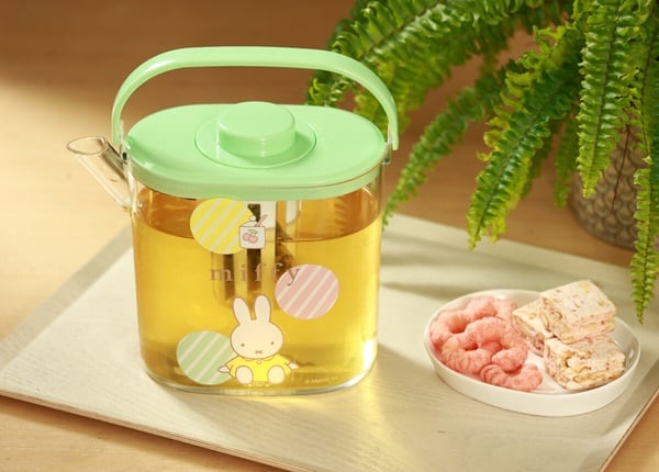 全聯miffy米飛兔集點加價購「miffy冷熱茶壺」,加購價:100福利點+389元,或買任一品+440元