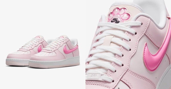 七夕粉色球鞋推薦7：Nike Air Force 1 '07 LX，NT$3,800
