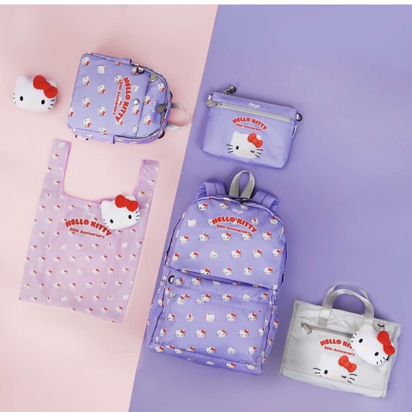 7-11「三麗鷗新品」可愛登場！KITTY50週年系列包款、人魚漢頓翻轉雙杯袋、