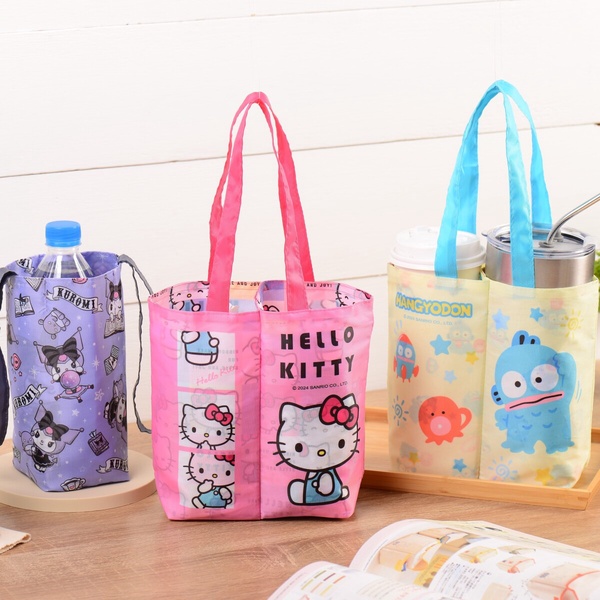 7-11「三麗鷗新品」可愛登場！KITTY50週年系列包款、人魚漢頓翻轉雙杯袋、
