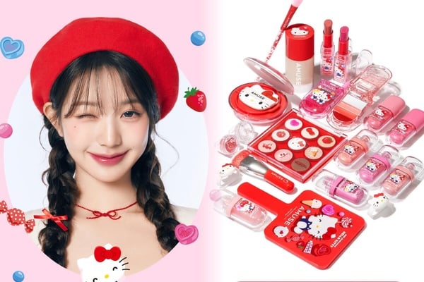 2024「三麗鷗聯名美妝」統整：張員瑛同款Hello Kitty腮紅膏、大耳狗打亮霜必收！