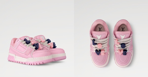2024七夕情侶鞋推薦：LV Trainer Maxi 運動鞋，NT$74,000