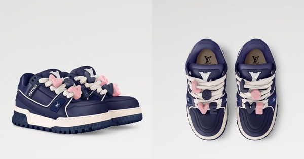 2024七夕情侶鞋推薦：LV Trainer Maxi 運動鞋，NT$74,000