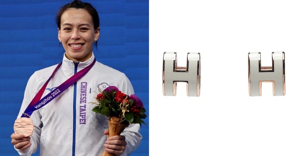 巴黎奧運幸運珠寶選擇:郭婞淳 Hermès愛馬仕