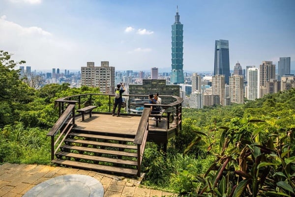七夕情人節台北新北情侶約會地標景點推薦1：象山看日出