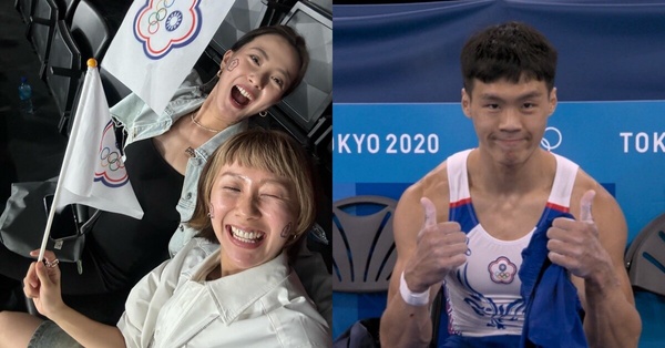 巴黎奧運選手「高顏值組合」：中華隊體操選手唐嘉鴻＆老婆曾若語