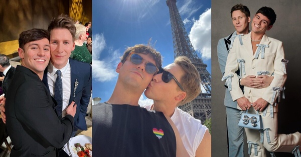 巴黎奧運選手「高顏值愛侶」：英國跳水王子Tom Daley＆老公Dustin Lance Black