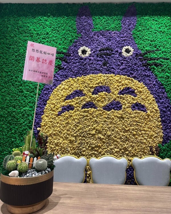 龍貓咖啡廳打卡勝地網美牆與美食