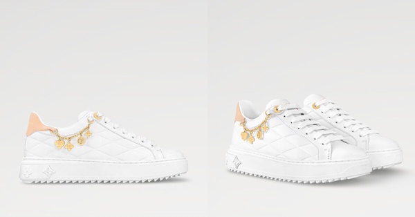 精品小白鞋推薦4：Louis Vuitton Time Out 運動鞋，NT$44,200