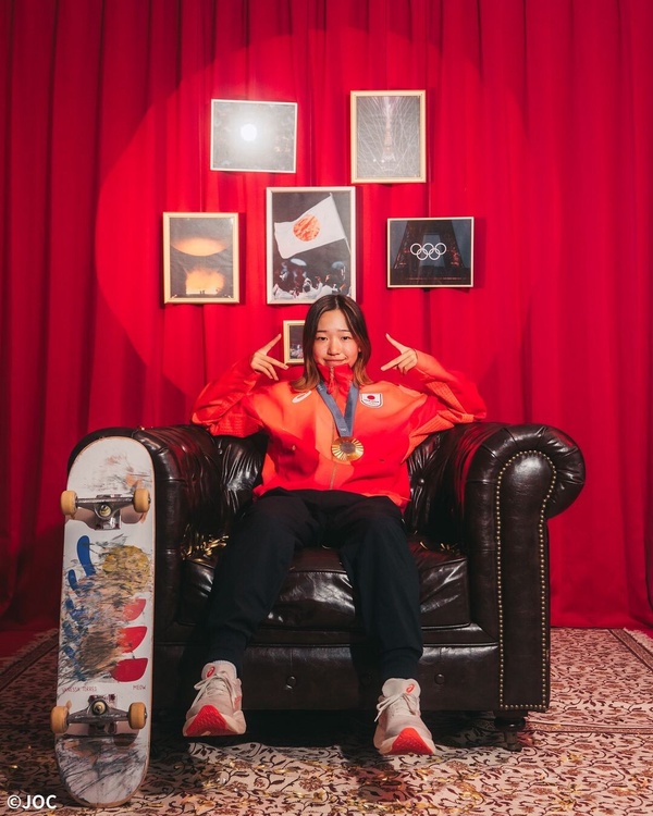 14歲奪奧運滑板金牌！吉澤戀看東奧才發現自己會世界級技巧，教練僅是滑板店老闆