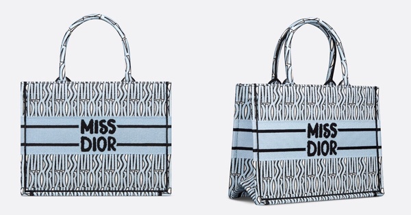 2024天空藍精品包推薦:Dior Book Tote 中型托特包