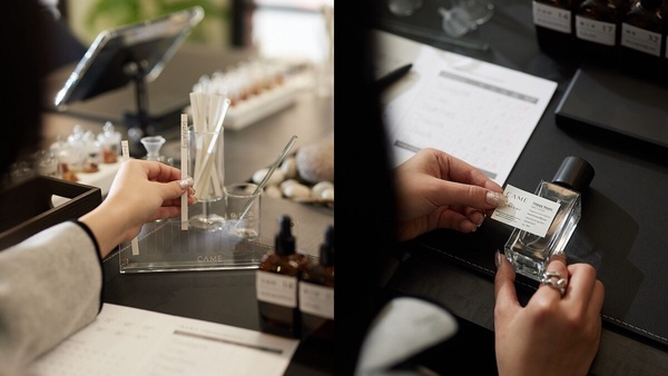 台北約會行程推薦：「CAME Perfume」體驗DIY調香樂趣，親手打造專屬香水！