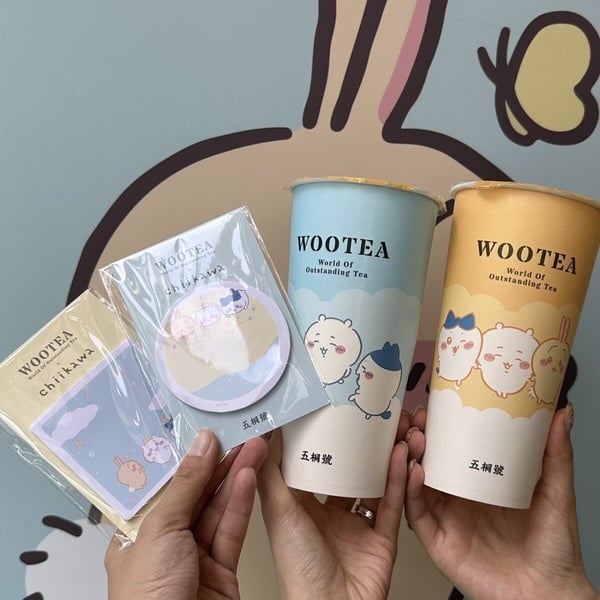 五桐號聯名吉伊卡哇限定杯身、封膜現身!吉伊卡哇便利貼加價購別錯過,享免費加料優惠