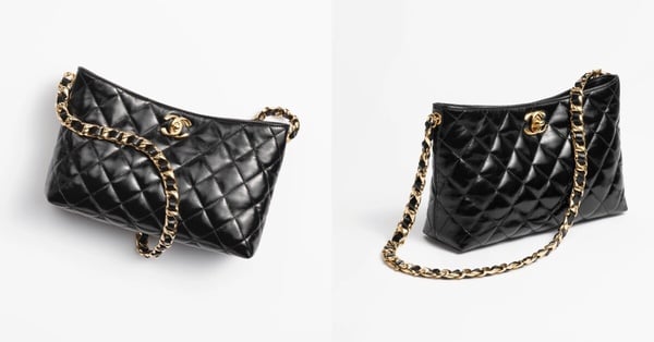 CHANEL香奈兒「黑色精品包」推薦5：流浪包，NT$185,700