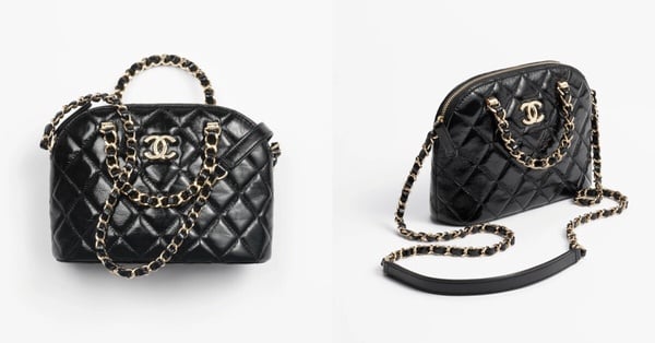 CHANEL香奈兒「黑色精品包」推薦6：小型購物包，NT$171,500