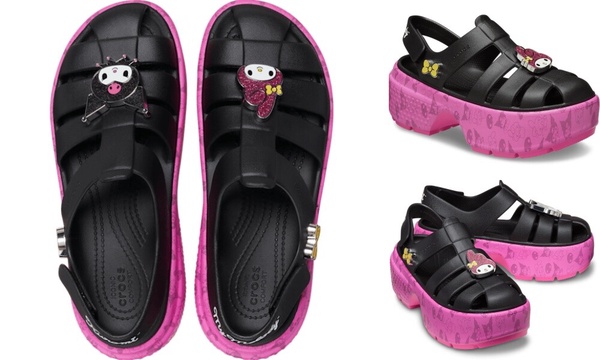 CROCS話題新品推薦：CROCS x MY MELODY KUROMI STOMP （韓國限定）