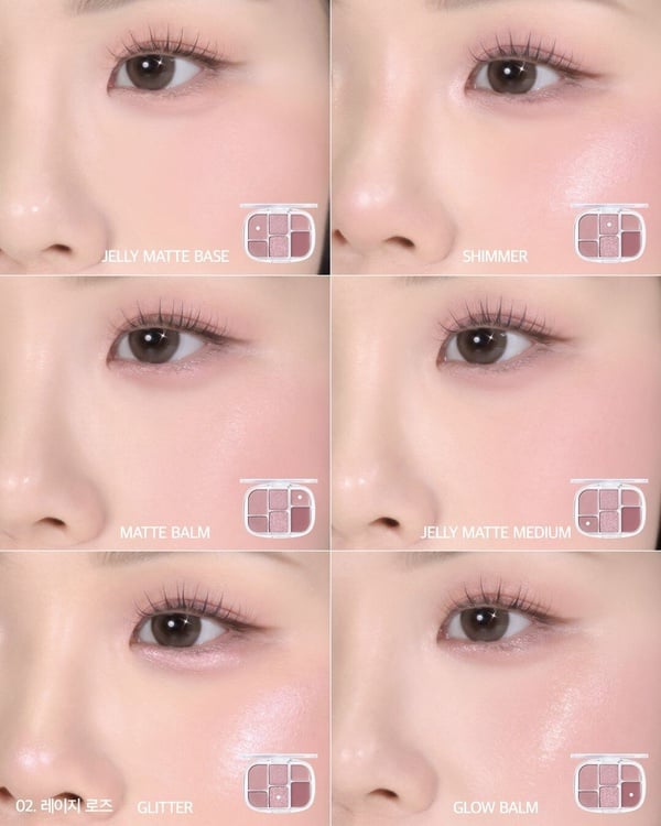 Olive young 8月彩妝新品整理：Wakemake超美眼頰多用盤、Dasique兩用愛心唇泥