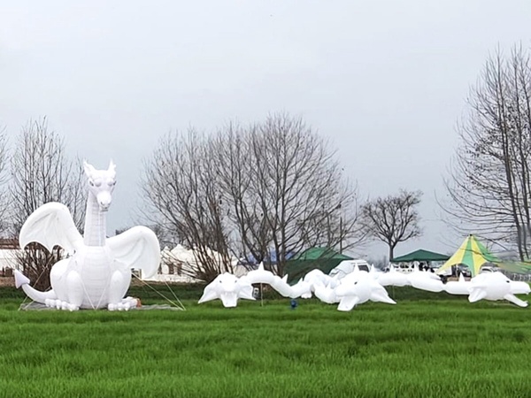 首次曝光 十層樓高恐龍快閃新竹！2024新竹風箏節「Dragon Day」 8/31～9/1 百龍出行！