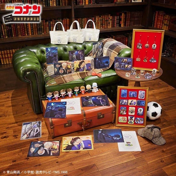 7-11「名偵探柯南」抽抽樂！柯南Q版玩偶、場景壓克力板、托特包必收，最後一抽超驚喜