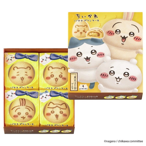 吉伊卡哇粉必買！日本東京必買伴手禮TOKYO BANANA東京香蕉聯名吉伊卡哇來囉！