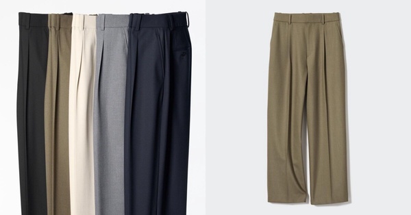 UNIQLO推爆隱藏必買：打褶西裝寬褲，NT$990