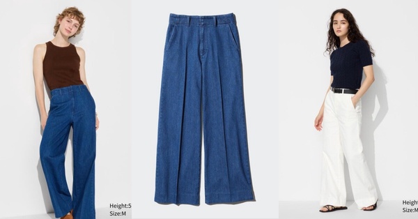 UNIQLO推爆隱藏必買4：寬版牛仔褲，NT$1,290