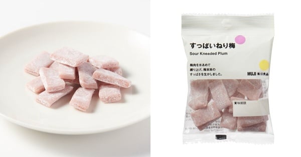無印良品低卡零食推薦9：酸梅糖 112卡/包