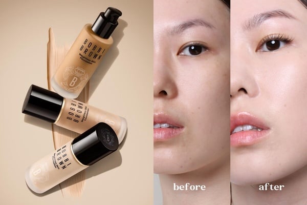 秋季輕薄霧光底妝新品，化妝師上法