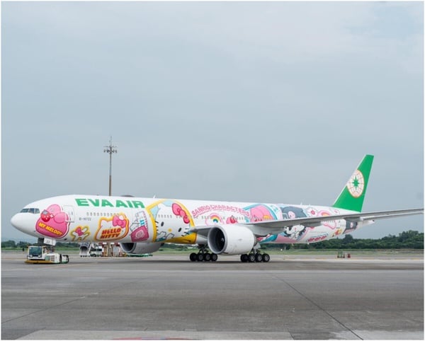 Hello Kitty班機！長榮航空「三麗鷗主題班機」Hello Kitty、酷洛米、美樂蒂現身！
