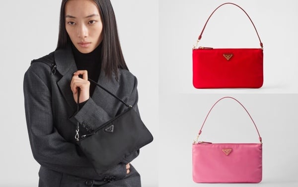入門低預算精品包推薦：Prada Re-Nylon 迷你袋，NT$27,000