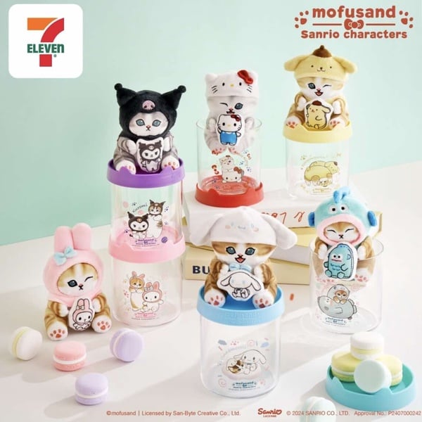 7-11「貓福珊迪 X 三麗鷗」周邊登場！