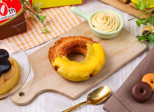 比買一送一強！Mister Donut聯名統一布丁推6甜甜圈，還有波堤獅公仔、波堤icash享優惠