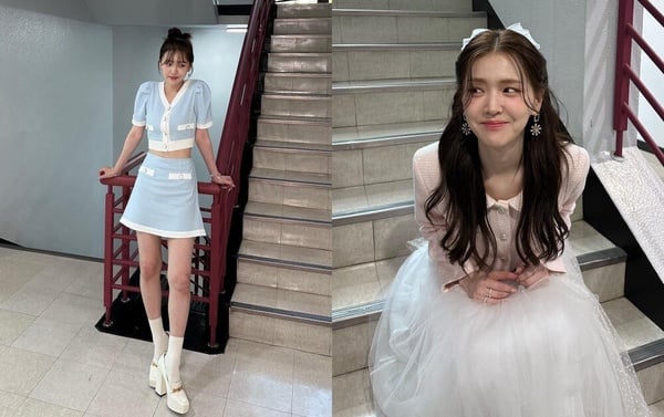 《媽媽朋友的兒子》金智恩私服穿搭：甜系少女風