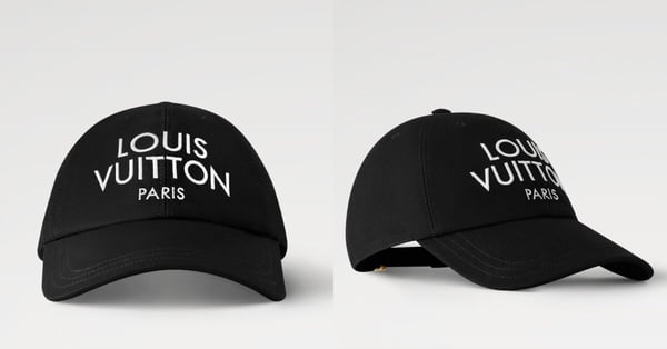 精品棒球帽推薦1：Louis Vuitton My LV Paris 棒球帽，NT$17,300