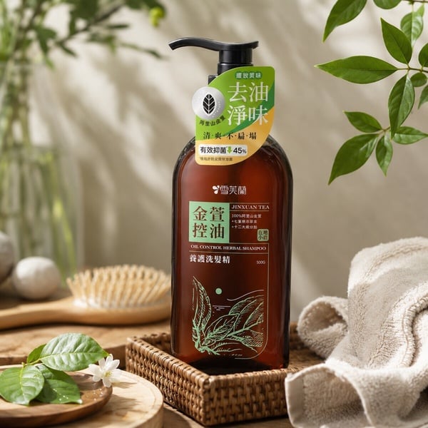 控油蓬鬆洗髮精推薦4：雪芙蘭 養護洗髮精（金萱控油）