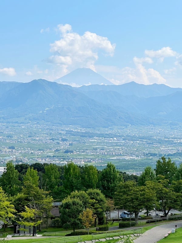 日本山梨縣必去景點推薦6.山梨縣笛吹川水果公園