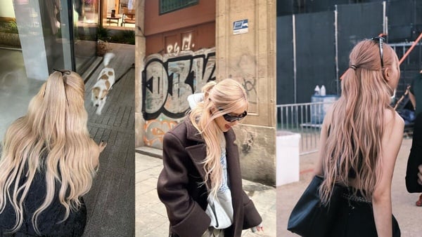 2024早秋髮型推薦!張員瑛也愛的Coquette Aesthetic浪漫少女美學、Rosé半扎髮超溫柔!
