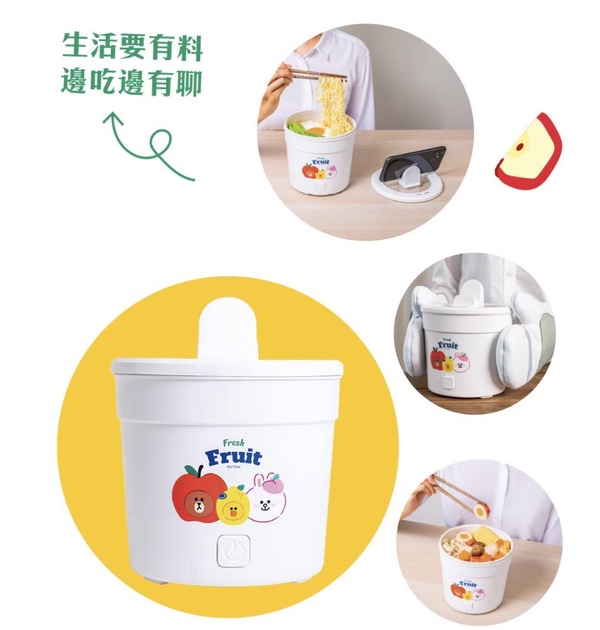 屈臣氏LINE FRIENDS新鮮繽果吧集點加價購「果然有料料理鍋」,8點+599元或消費滿888元+799元