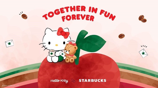 Hello Kitty粉絲收！星巴克聯名Hello Kitty：Kitty馬克杯、蝴蝶結水杯、Kitty玩偶必收