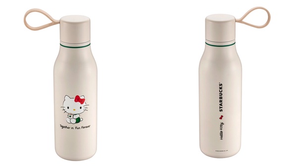 Hello Kitty粉絲收！星巴克聯名Hello Kitty：Kitty馬克杯、蝴蝶結水杯、Kitty玩偶必收